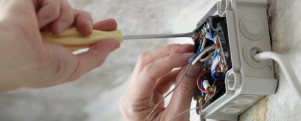 Installing Rough Electricity After Electrician College